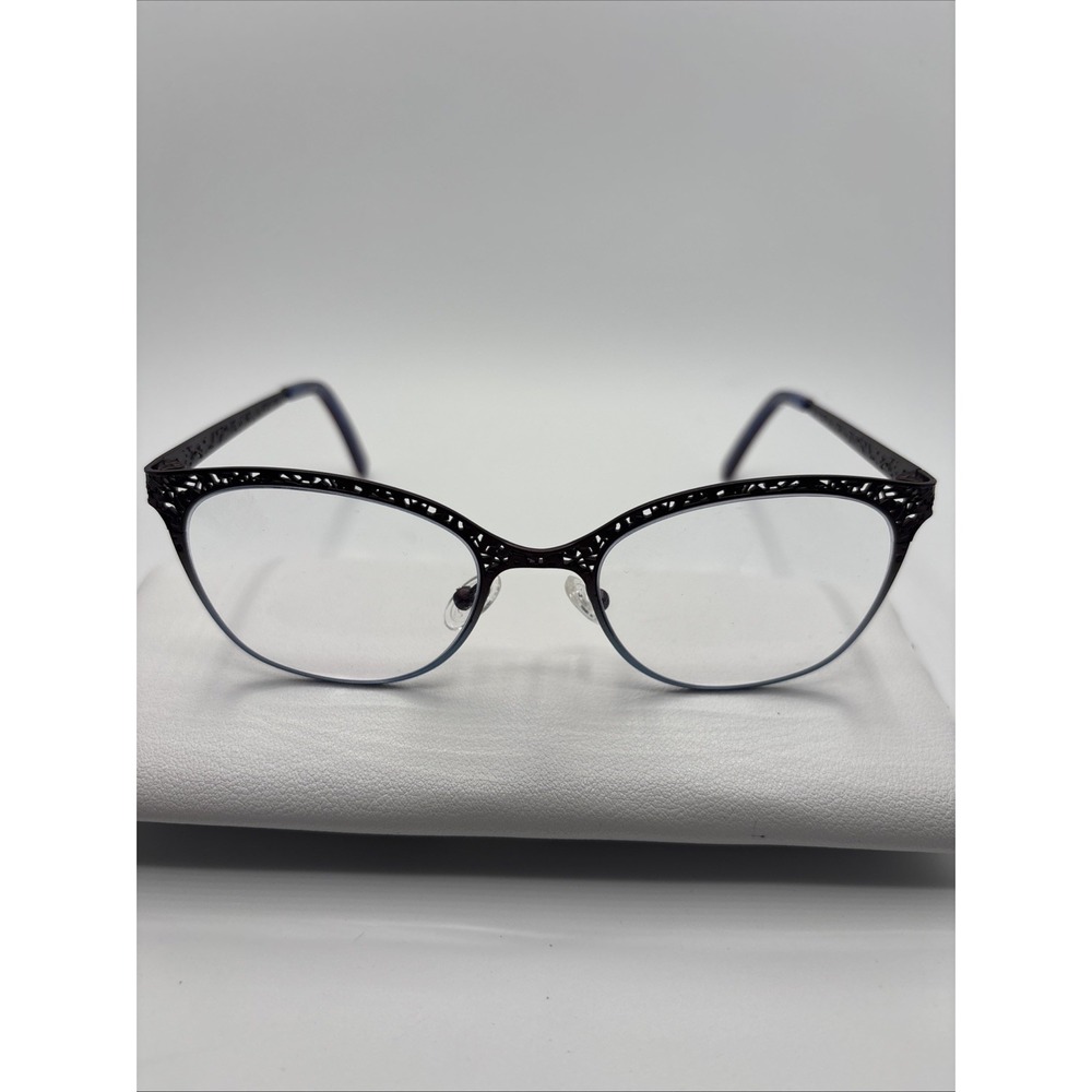 JEAN LAFONT PARIS AURA 5079 Brown/Blue 50-19-133mm Eyeglasses Frame #905
